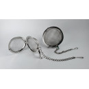 Stainless Steel Tea Filter, Mesh Tea Infuser Strainers Ball Shape Tea Filter Tea Interval Diffuser Tea Filter for Teapots Cups Mugs